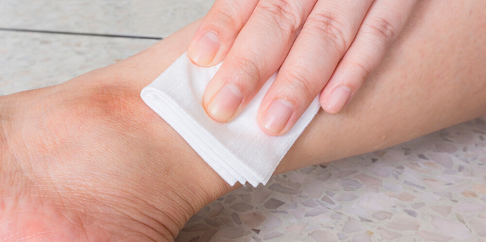 Салфетка для остановки кровотечения