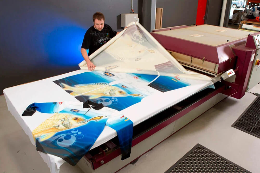 Сублимационная печать на большом станке